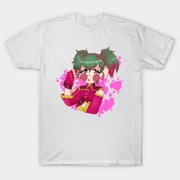 Raspberry Monster T-Shirt by miooaoyamyam